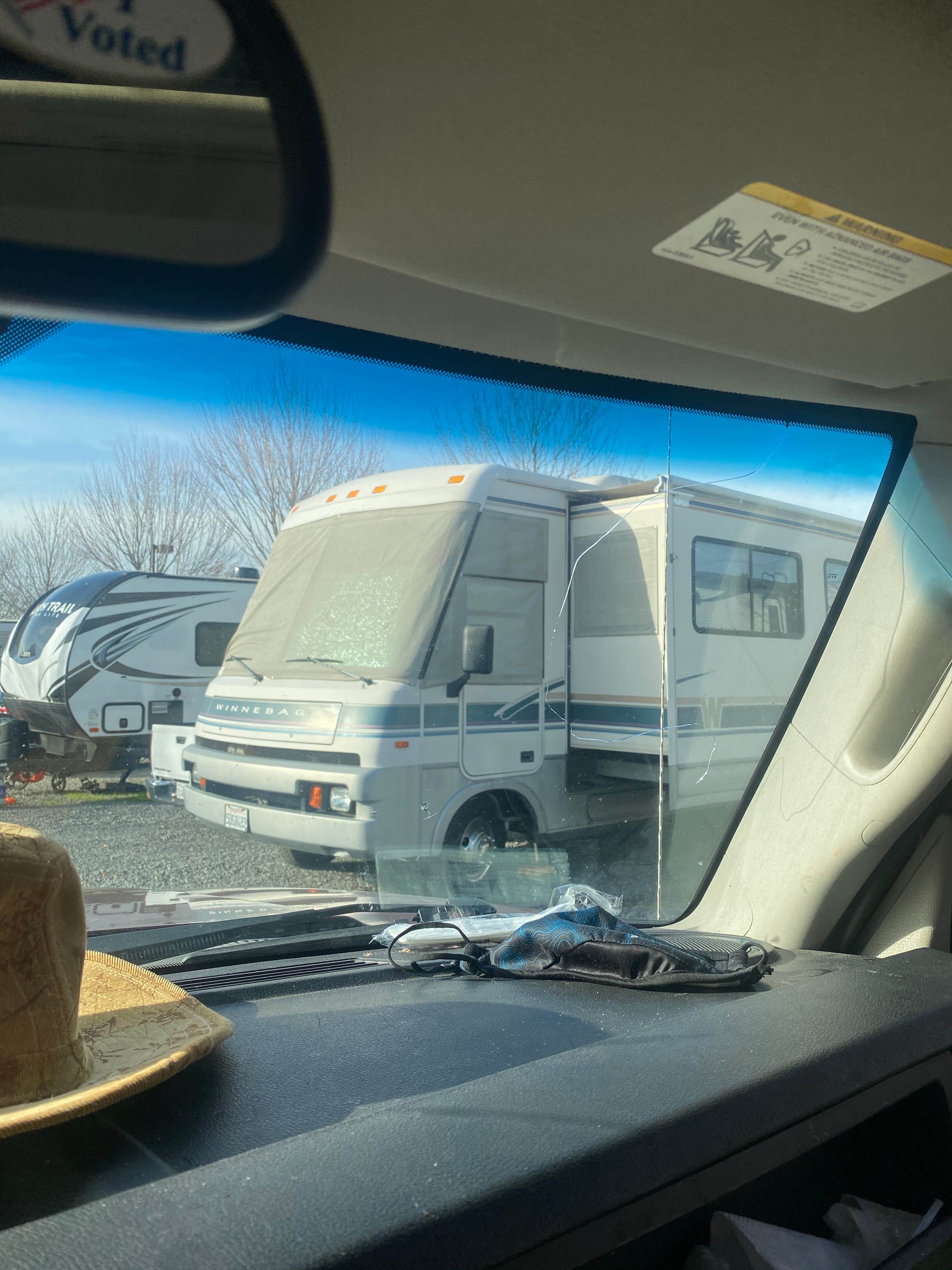 Chelsey M.'s photo of rv camping at Sonoma County Fairgrounds RV Park near Rutherford, CA