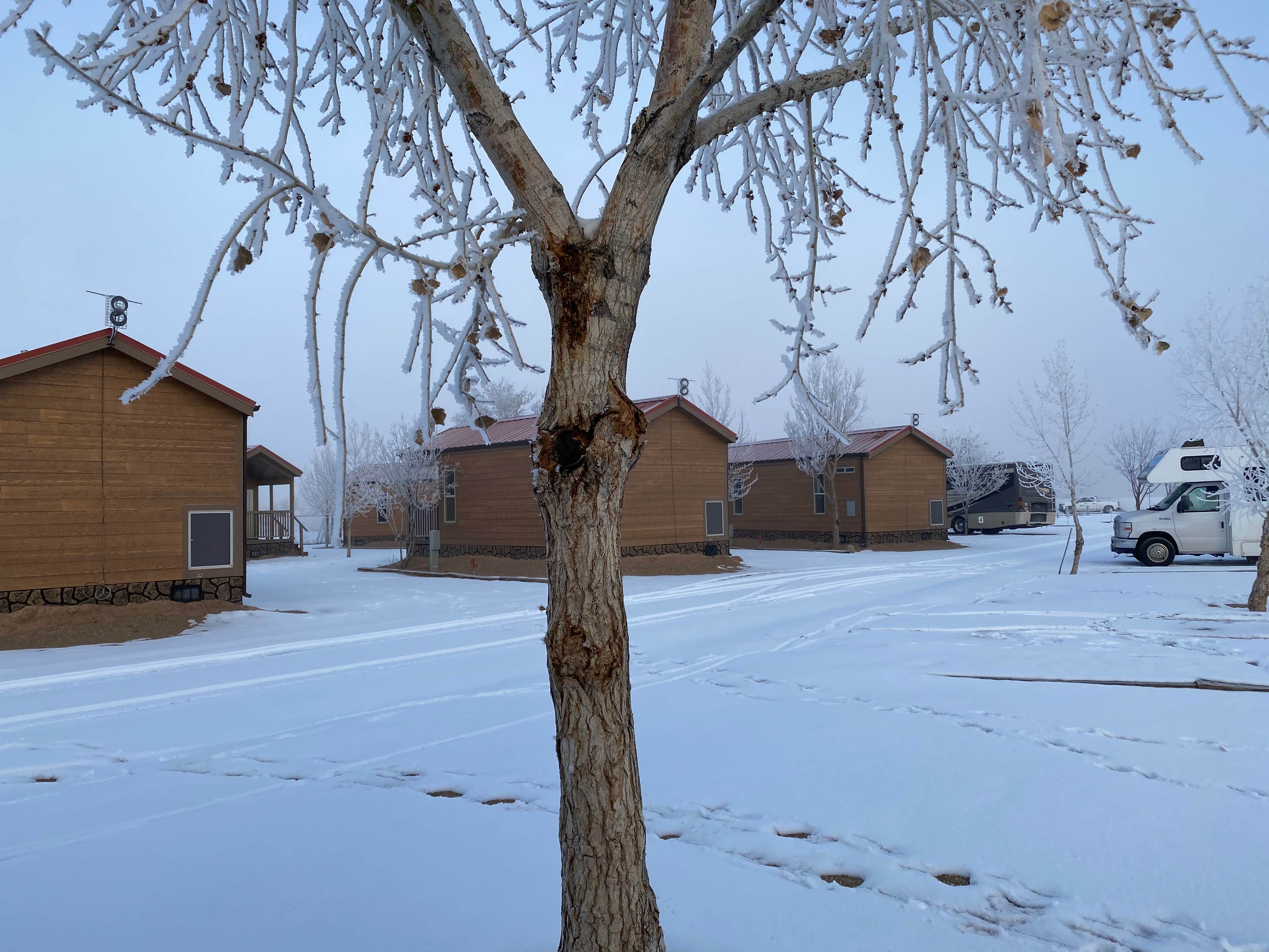 Shwetha's photo of glamping accommodations at Duke's Slickrock Campground & RV Park near Hanksville, UT