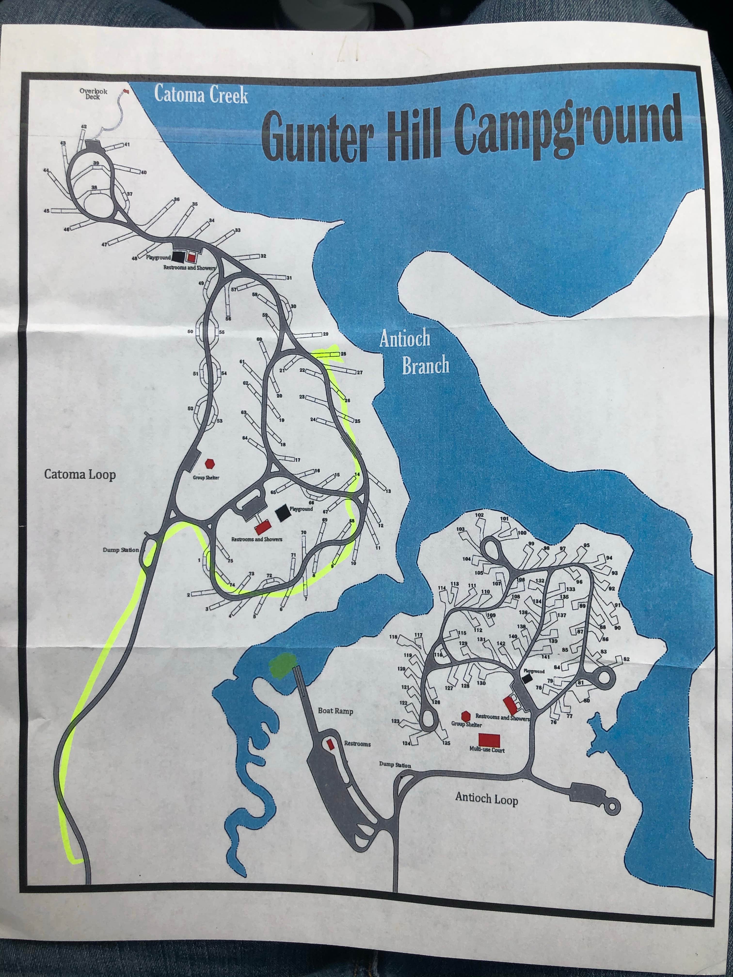 Camper-submitted photo at Gunter Hill in Alabama