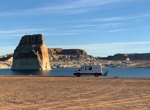 Lone Rock Beach Primitive Camping Area — Glen Canyon National Recreation Area