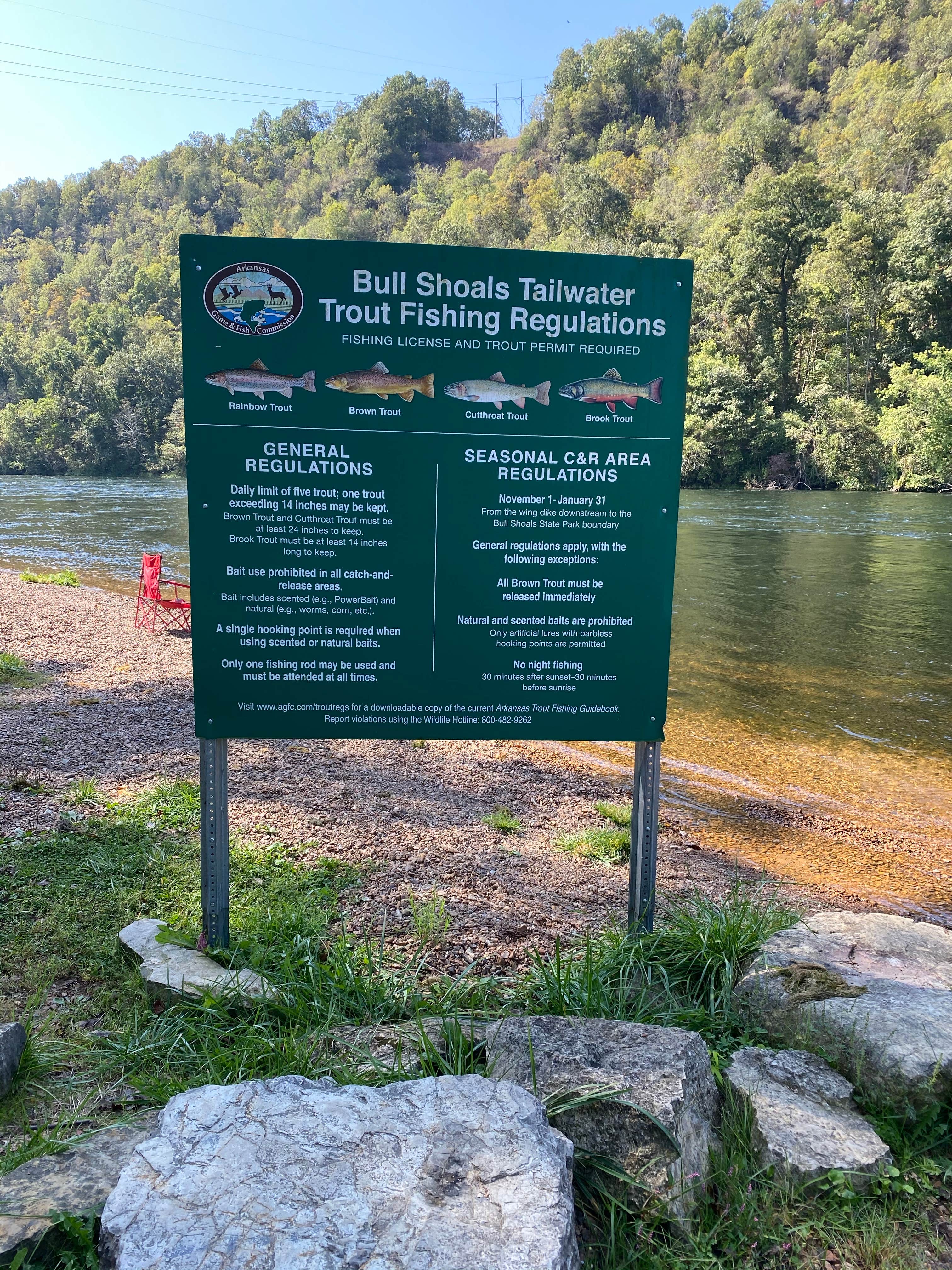 Camper-submitted photo at Bull Shoals-White River State Park near Norfork, AR