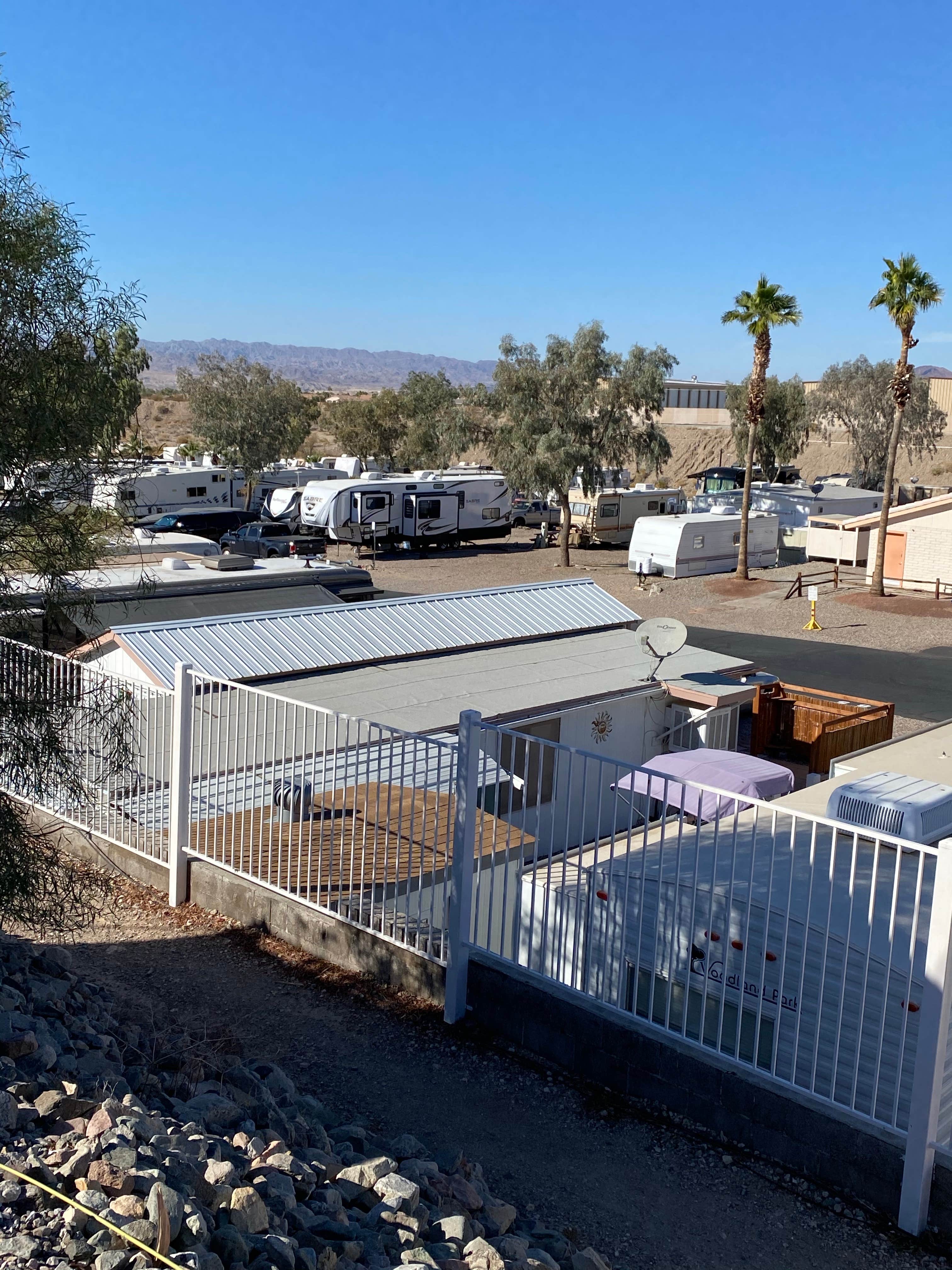 Brittney  C.'s photo of rv camping at DJ's RV Park near Lake Havasu City, AZ