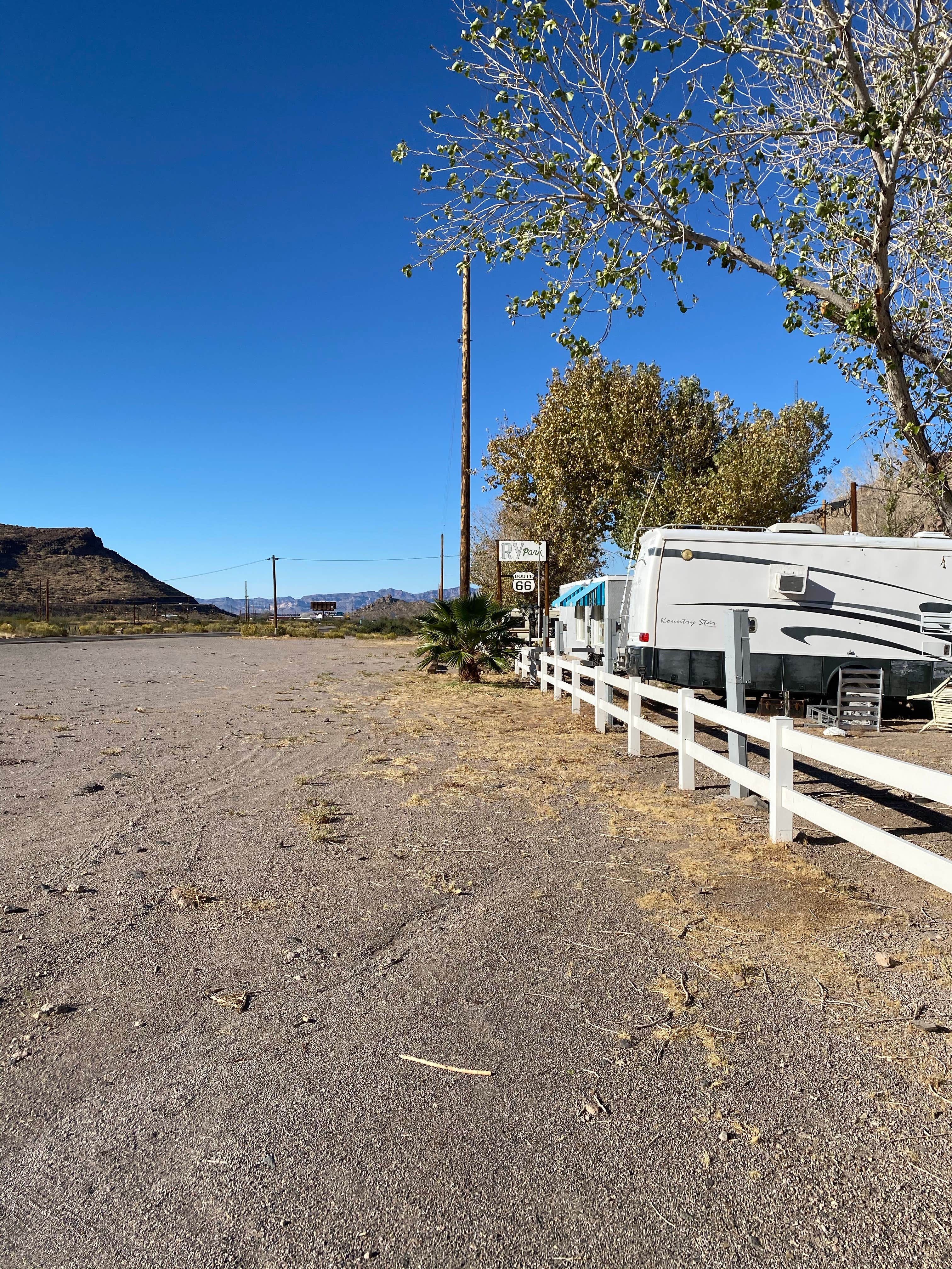 Brittney  C.'s photo of rv camping at Canyon West RV Park near Kingman, AZ