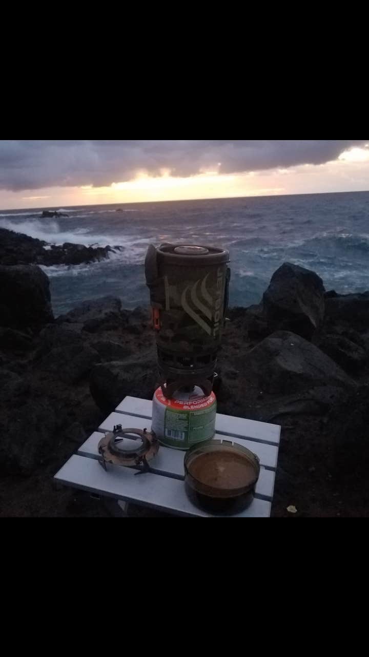 Camper-submitted photo at Hā’ena State Park in Hawaii