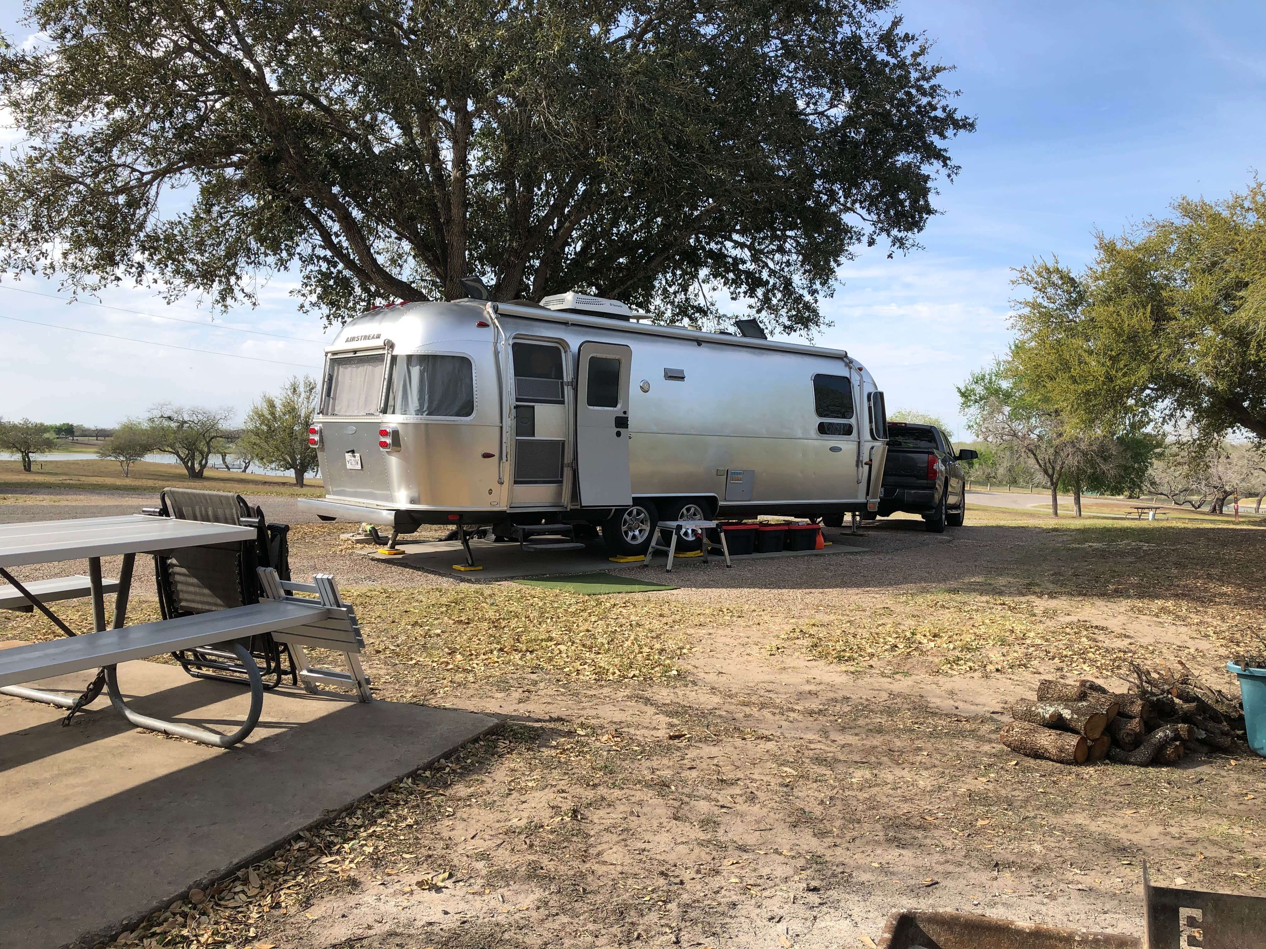 Napunani's photo of rv camping at Lake Corpus Christi State Park Campground near Calliham, TX