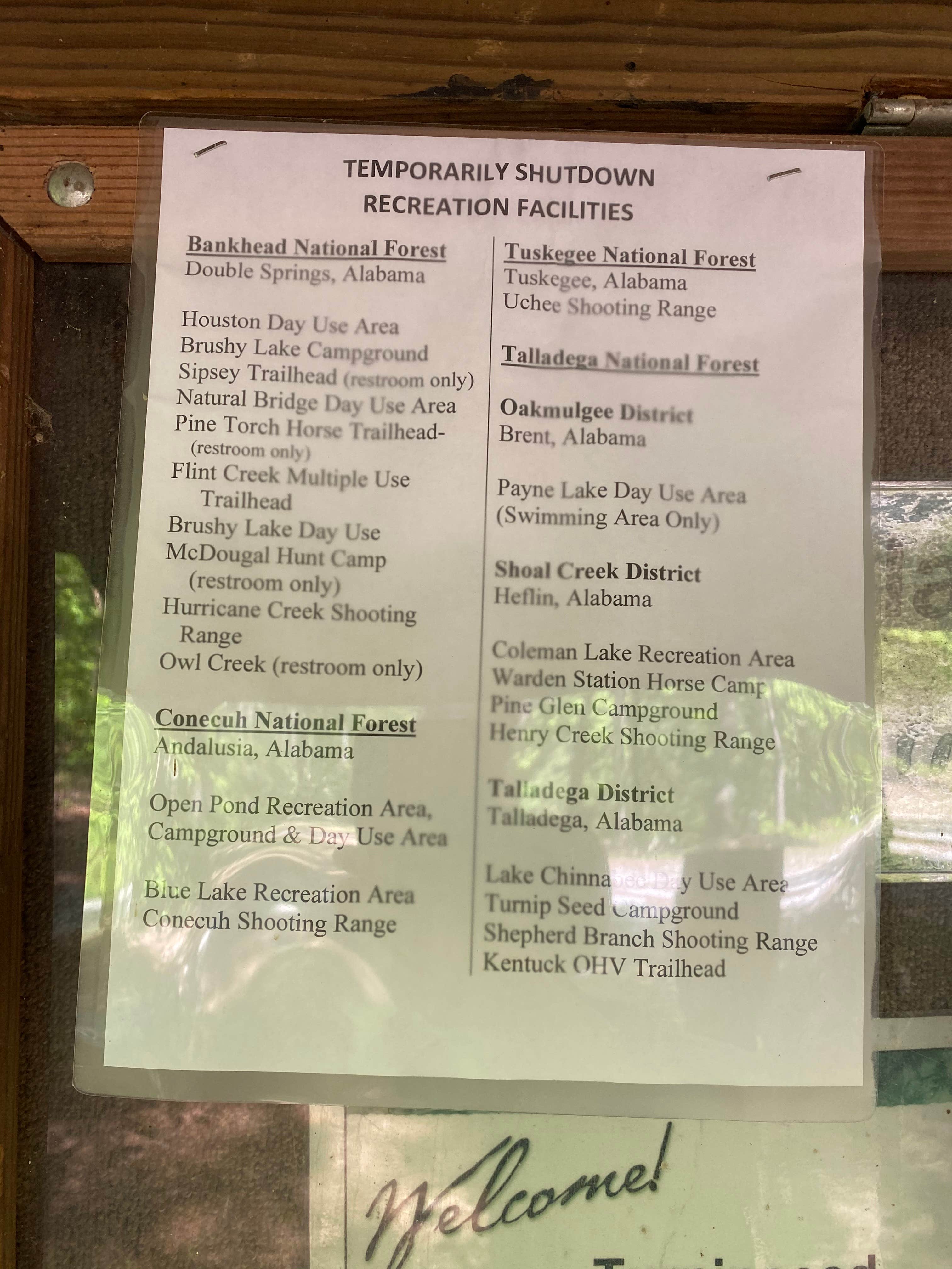 Camper-submitted photo at Turnipseed Campground near Hollins, AL