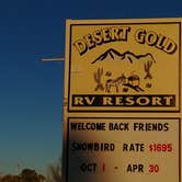 Review photo of Desert Gold RV Resort by Ashley M., January 1, 2021