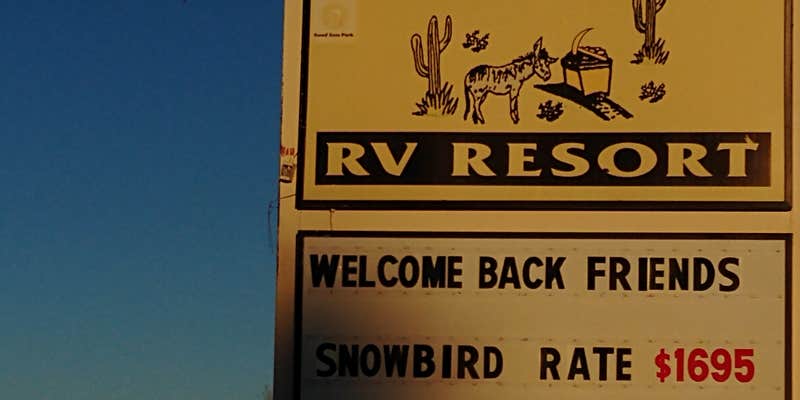 Camper submitted image from Desert Gold RV Resort