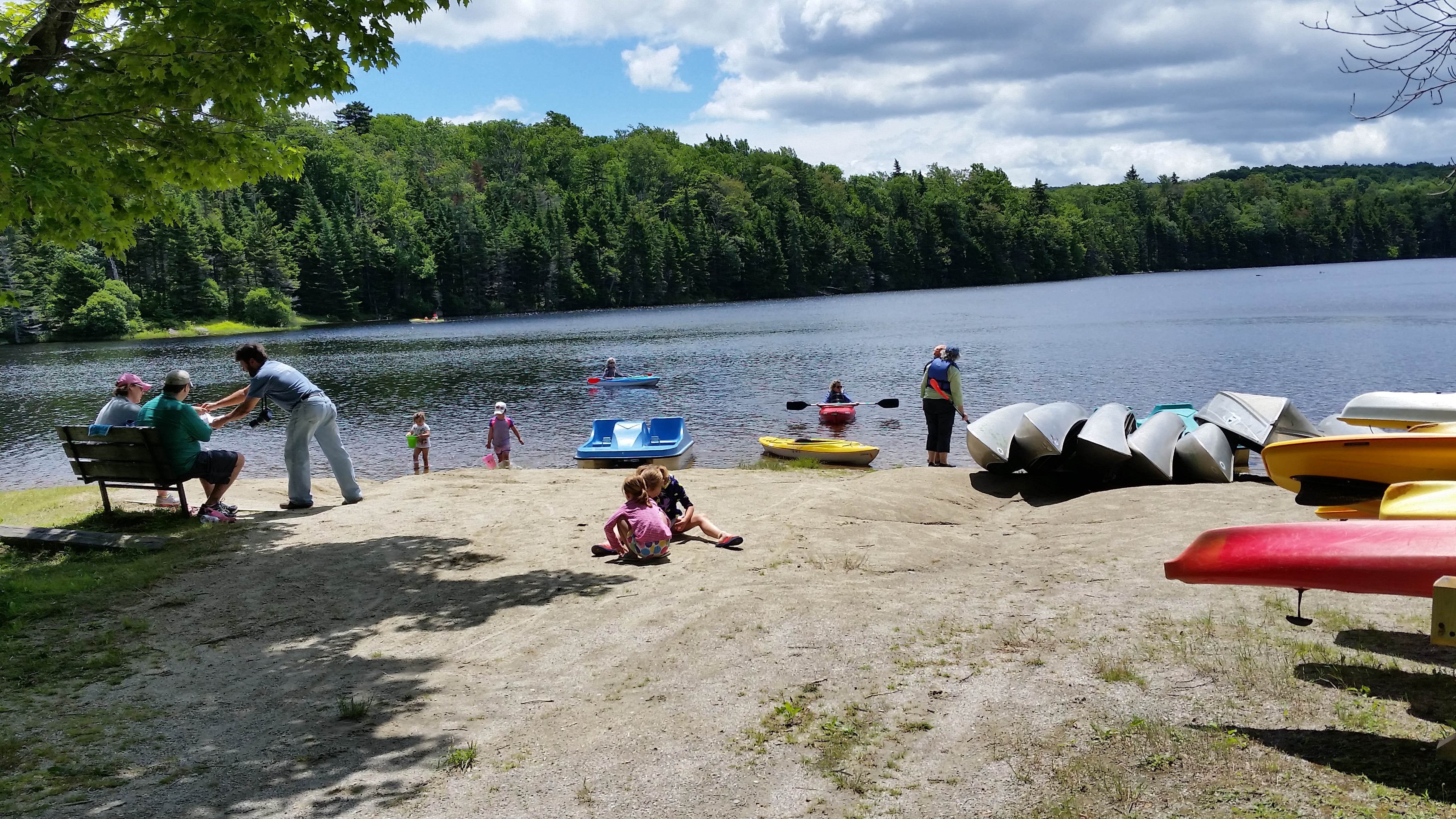 Camper-submitted photo at Woodford State Park Campground near Bennington, VT