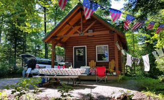 M.A.D. P.'s photo of glamping accommodations at Woodford State Park Campground near North Bennington, VT