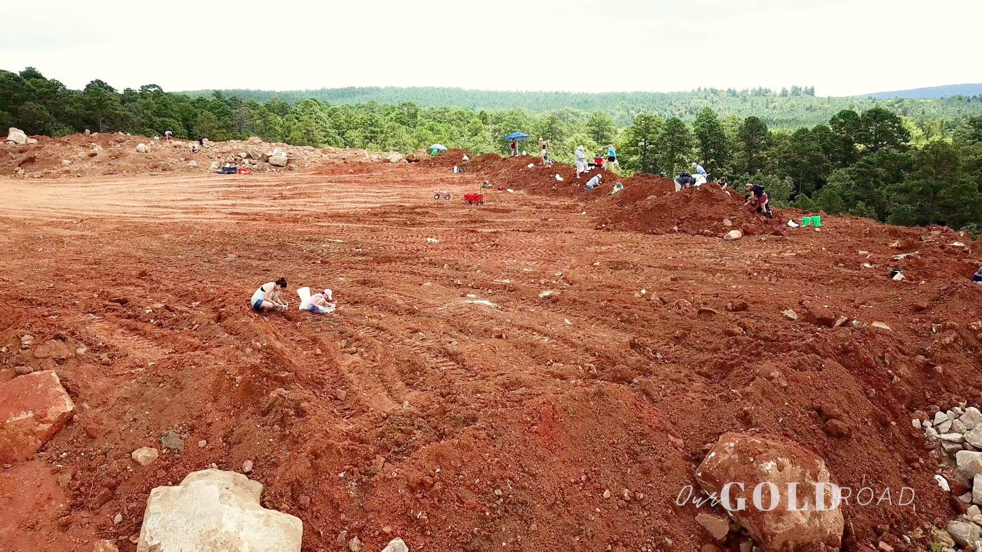 Camper-submitted photo at Crystal Ridge RV Park at Ron Coleman Mine near Casa, AR