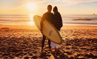 Camping near Del Mar Beach Cottages: San Elijo State Beach, Cardiff-by-the-Sea, California