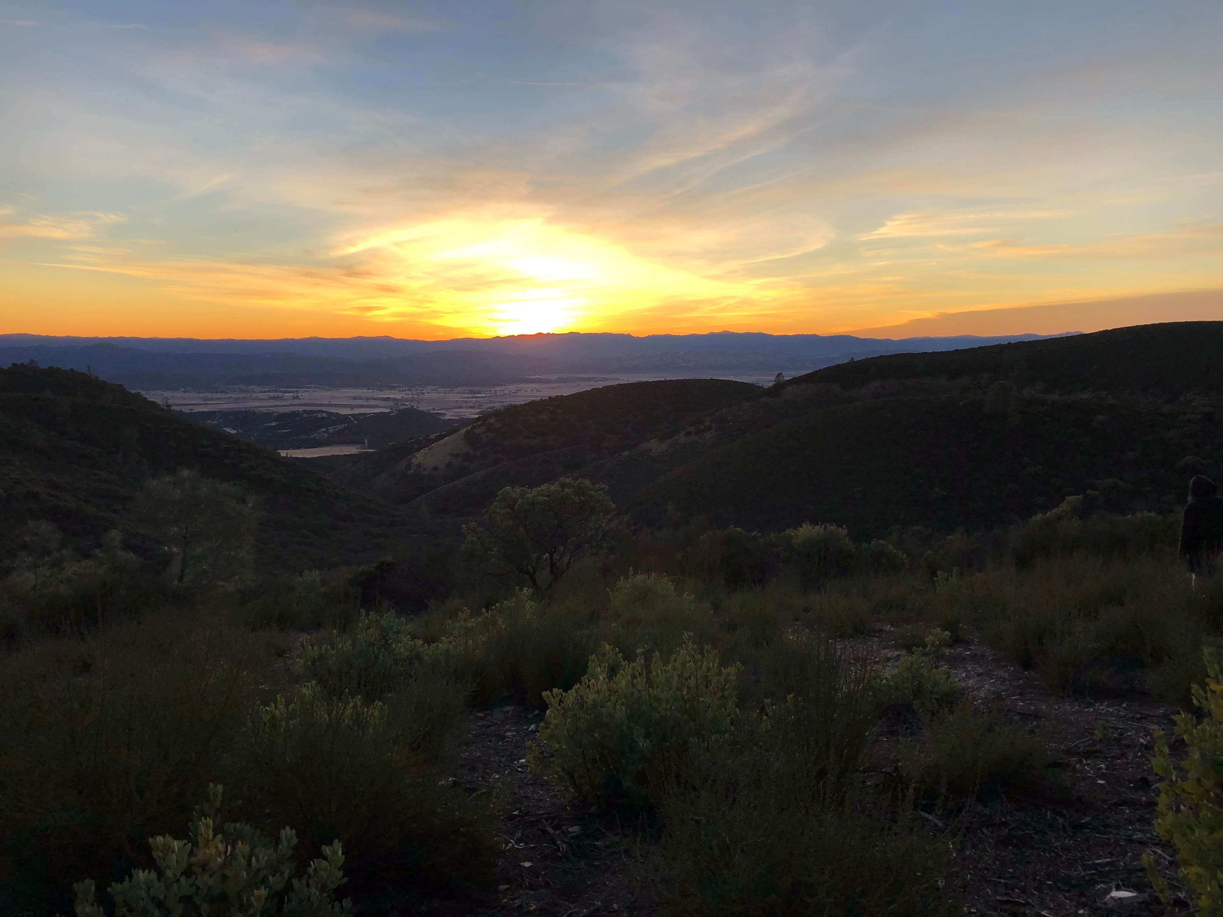 Amanda S.'s photo of a dispersed camping area at Williams Hill Recreation Area near Pinnacles National Park