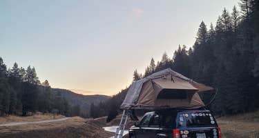 Bluff Springs dispersed camping