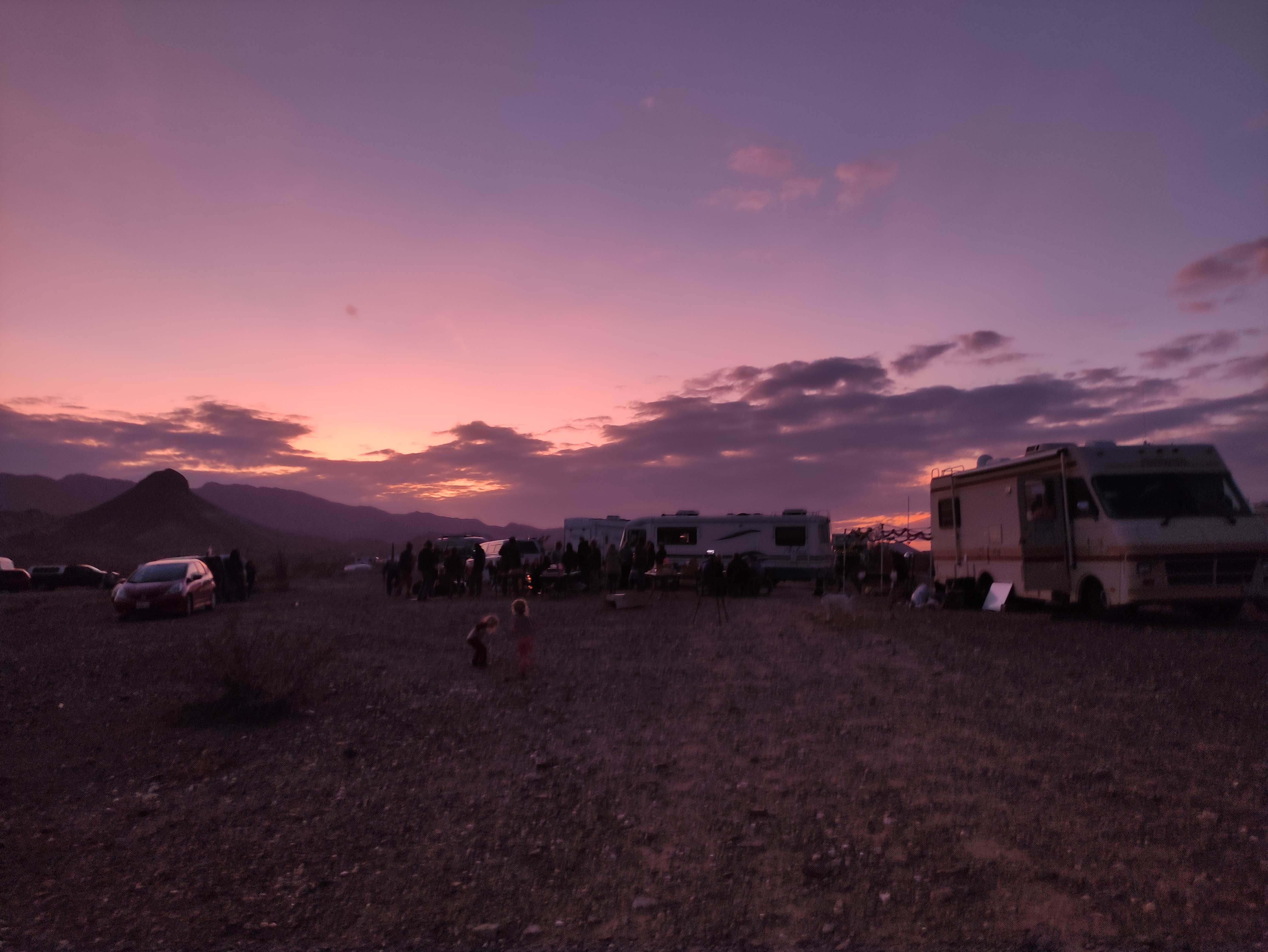 Lauren M.'s photo of a dispersed camping area at Dome Rock Road BLM Dispersed Camping Area near Blythe, CA