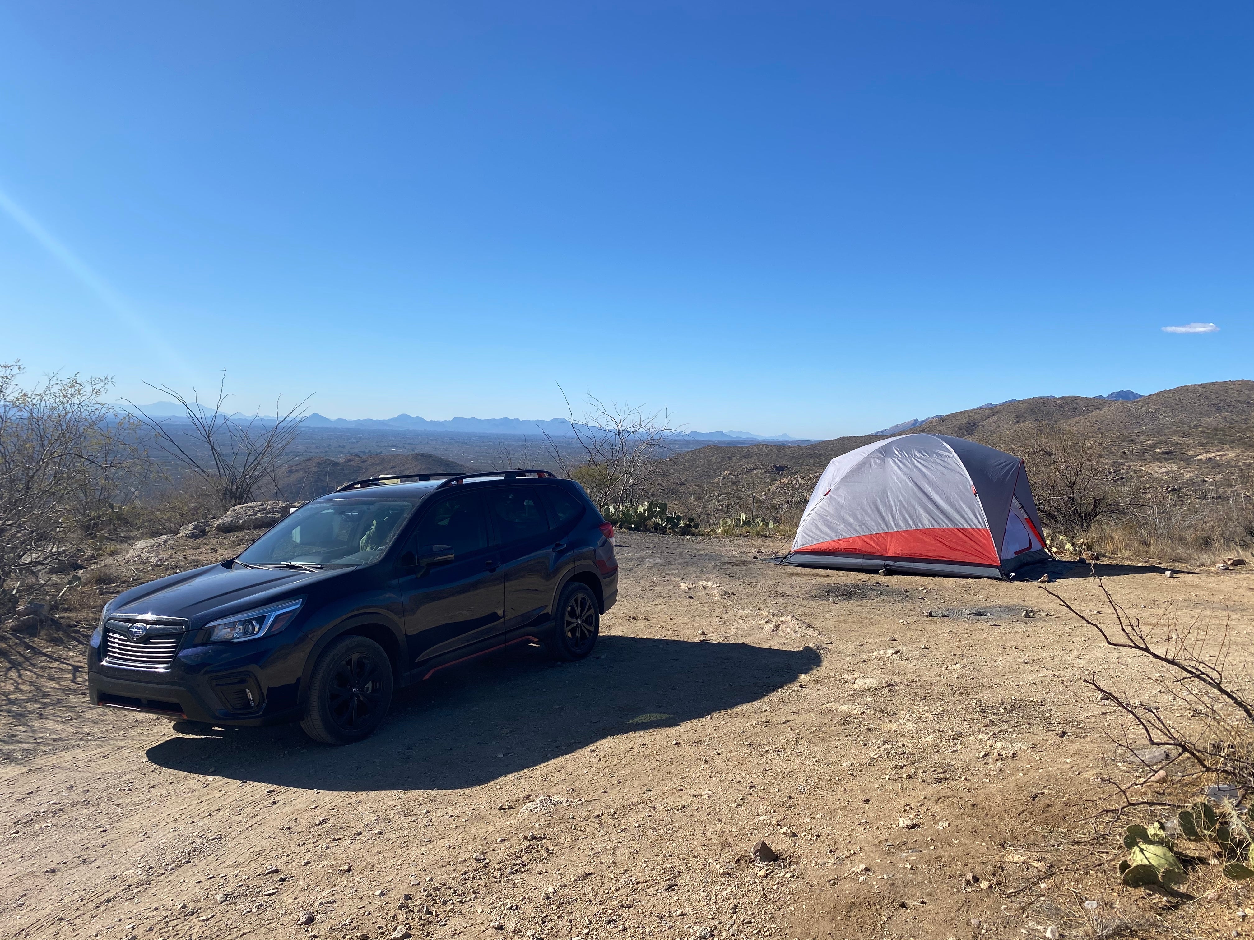 Camper submitted image from Redington Pass - Dispersed Camping - 4