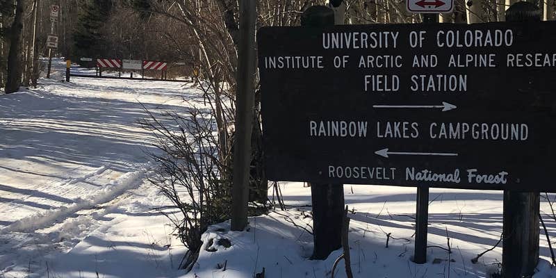 Camper submitted image from Rainbow Lakes Wilderness Area