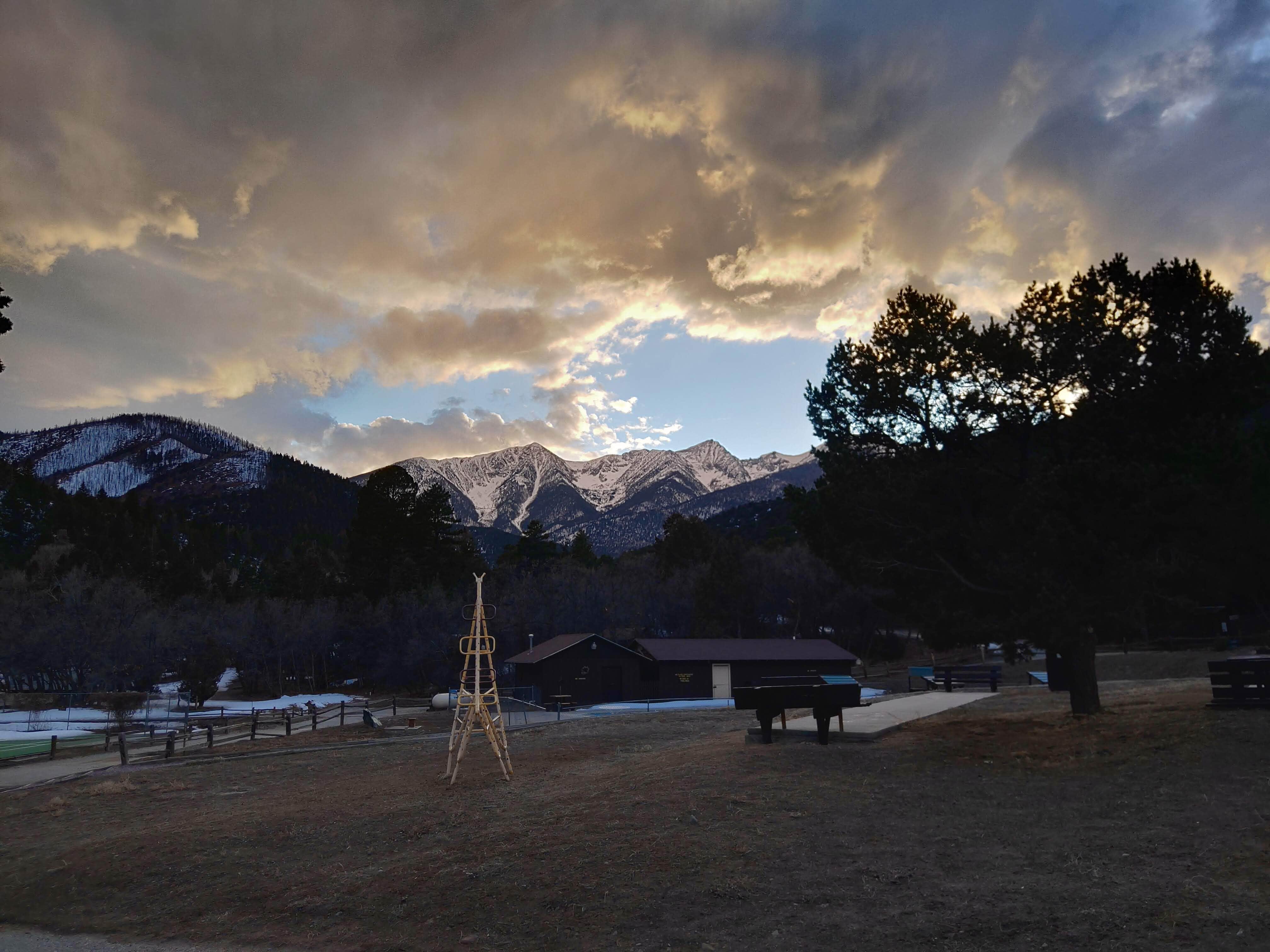 Camper-submitted photo at Cutty's Resort - Hayden Creek near Mosca, CO
