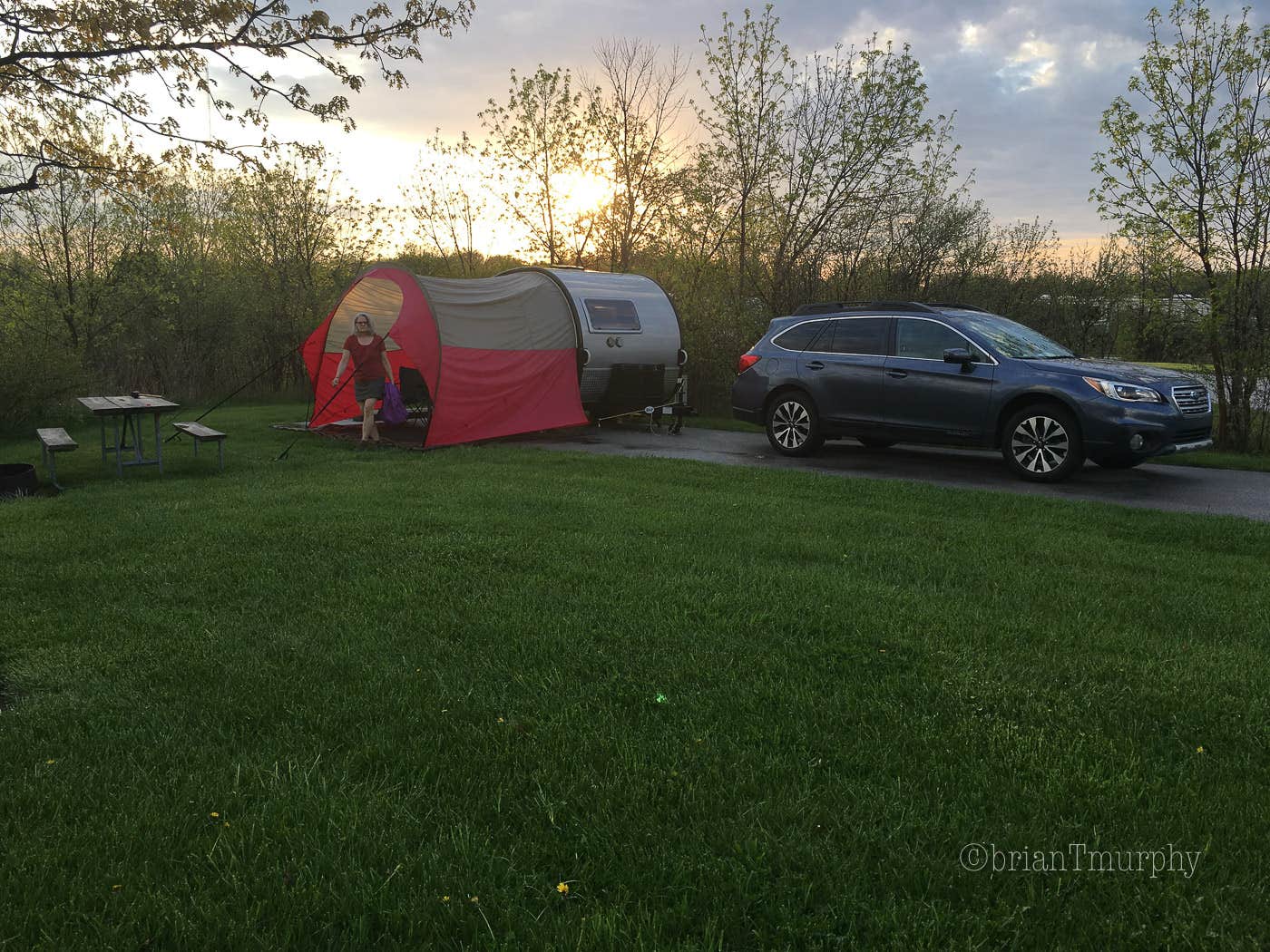Brian M.'s photo of tent camping at Maumee Bay State Park Campground near Clyde, OH