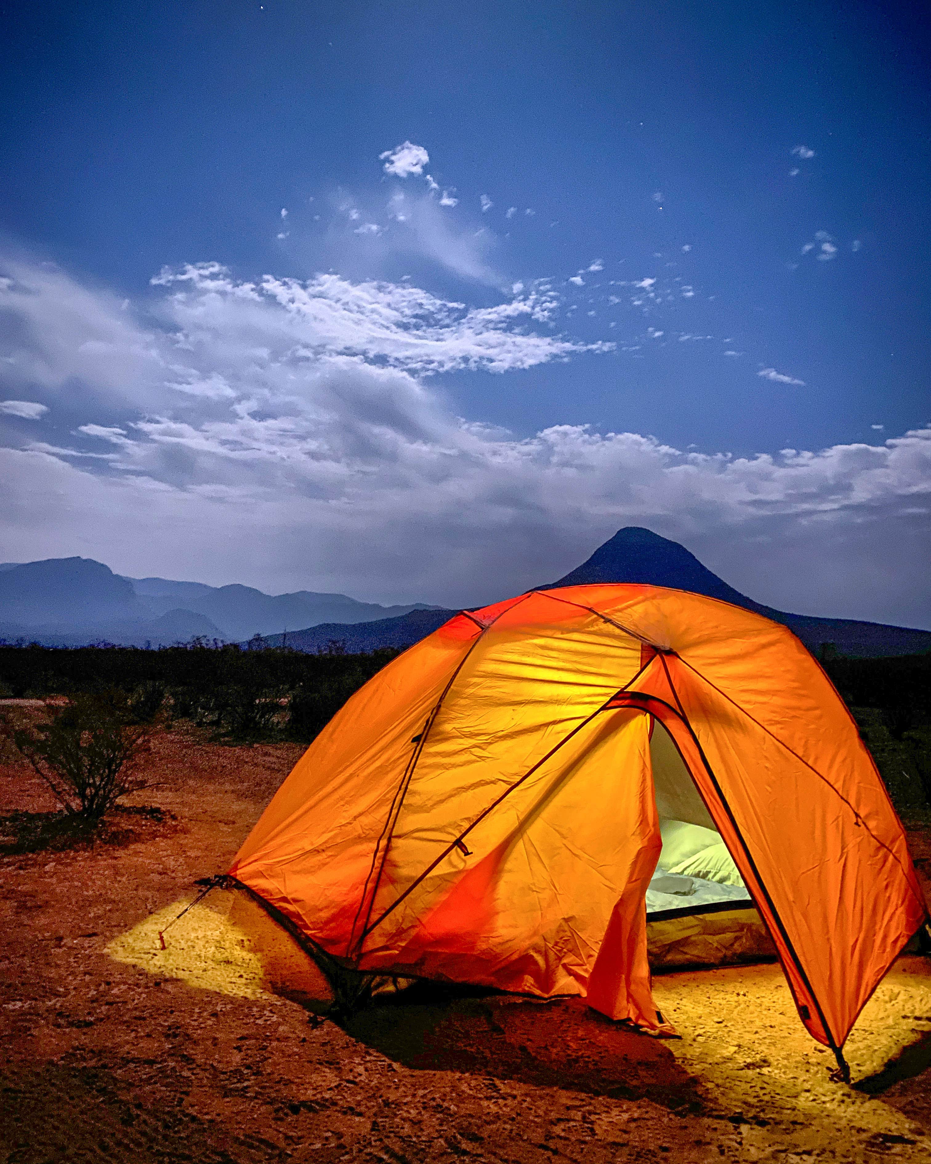 Camper-submitted photo at Tin Valley Retro Rentals near Terlingua, TX