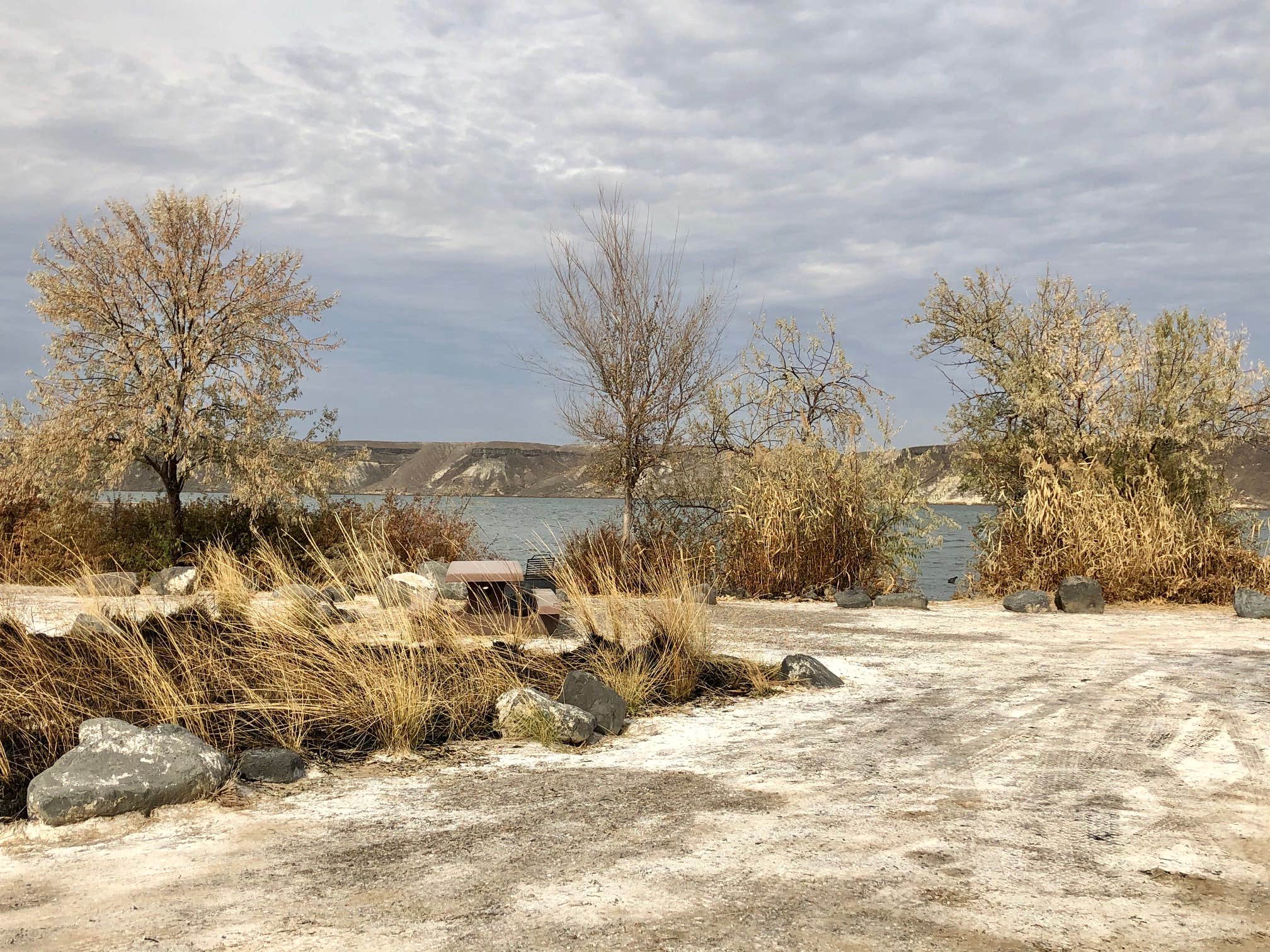 Camper-submitted photo at Cottonwood CJ Strike Reservoir Idaho Power near Bruneau, ID