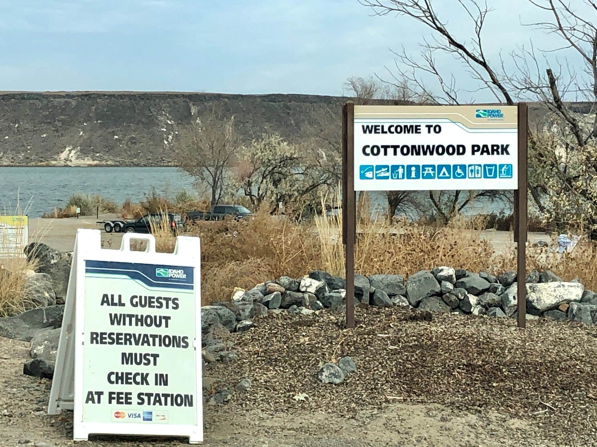 Camper-submitted photo at Cottonwood CJ Strike Reservoir Idaho Power near Bruneau, ID