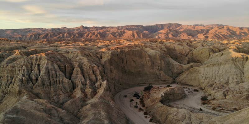 Camper submitted image from Arroyo Tapiado Mud Caves — Anza-Borrego Desert State Park