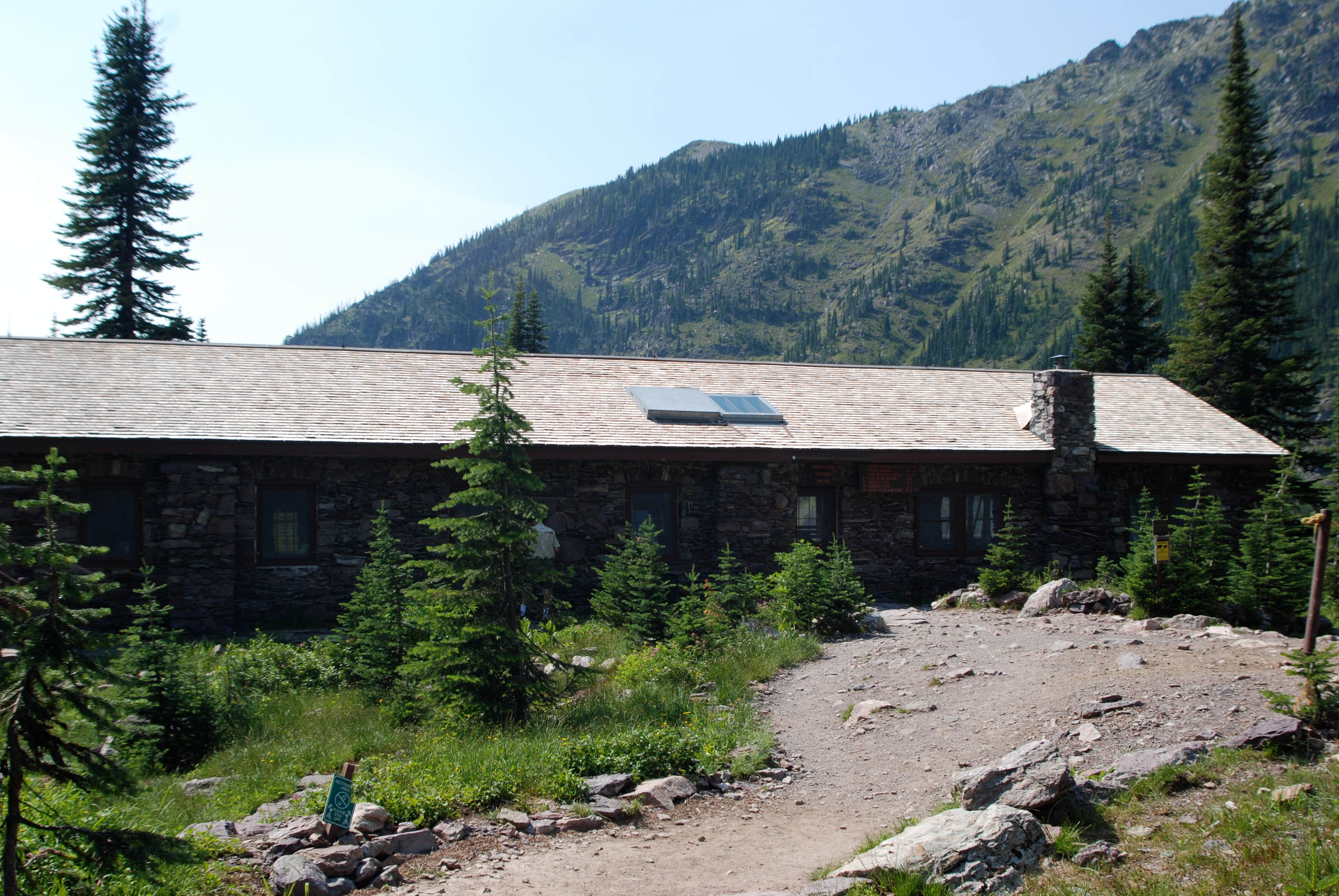 Amy S.'s photo of a cabin at Sperry near Polebridge, MT