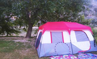 Chad L.'s photo of tent camping at River Backpack Area — Colorado Bend State Park near Nolanville, TX