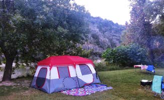 Chad L.'s photo of tent camping at River Backpack Area — Colorado Bend State Park near Liberty Hill, TX