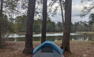Camping near Rainbow's End RV Park: Double Lake NF Campground, Coldspring, Texas