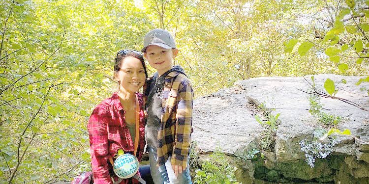 Camper submitted image from High Cliff State Park Campground