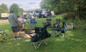 Camping near Zane Shawnee Caverns & Southwind Park: Buck Creek State Park Campground, Clarence J. Brown Dam and Reservoir, Ohio