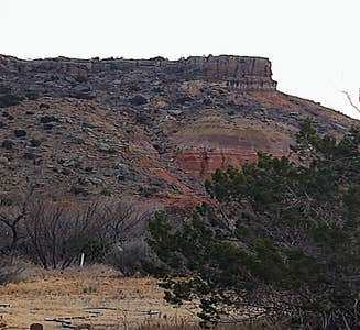 Camper-submitted photo from Mesquite Campground — Palo Duro Canyon State Park