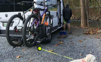 Penny M.'s photo of camping with pets at Laurel Creek RV Park near Sugar Grove, VA