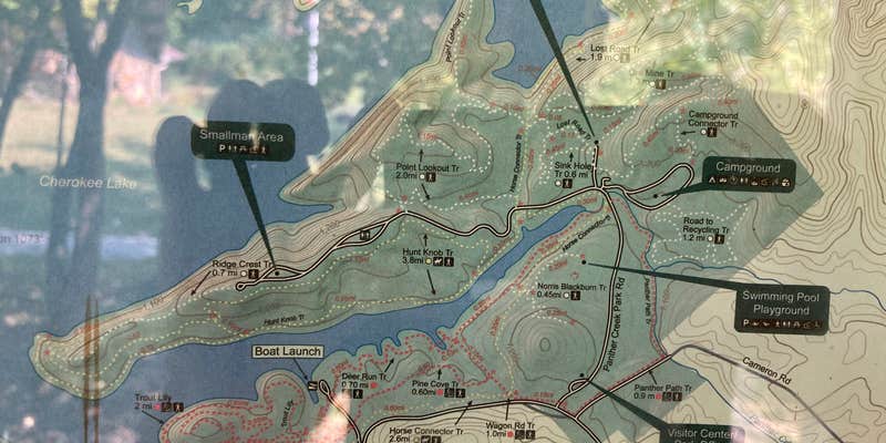 Camper submitted image from West Campground — Norris Dam State Park