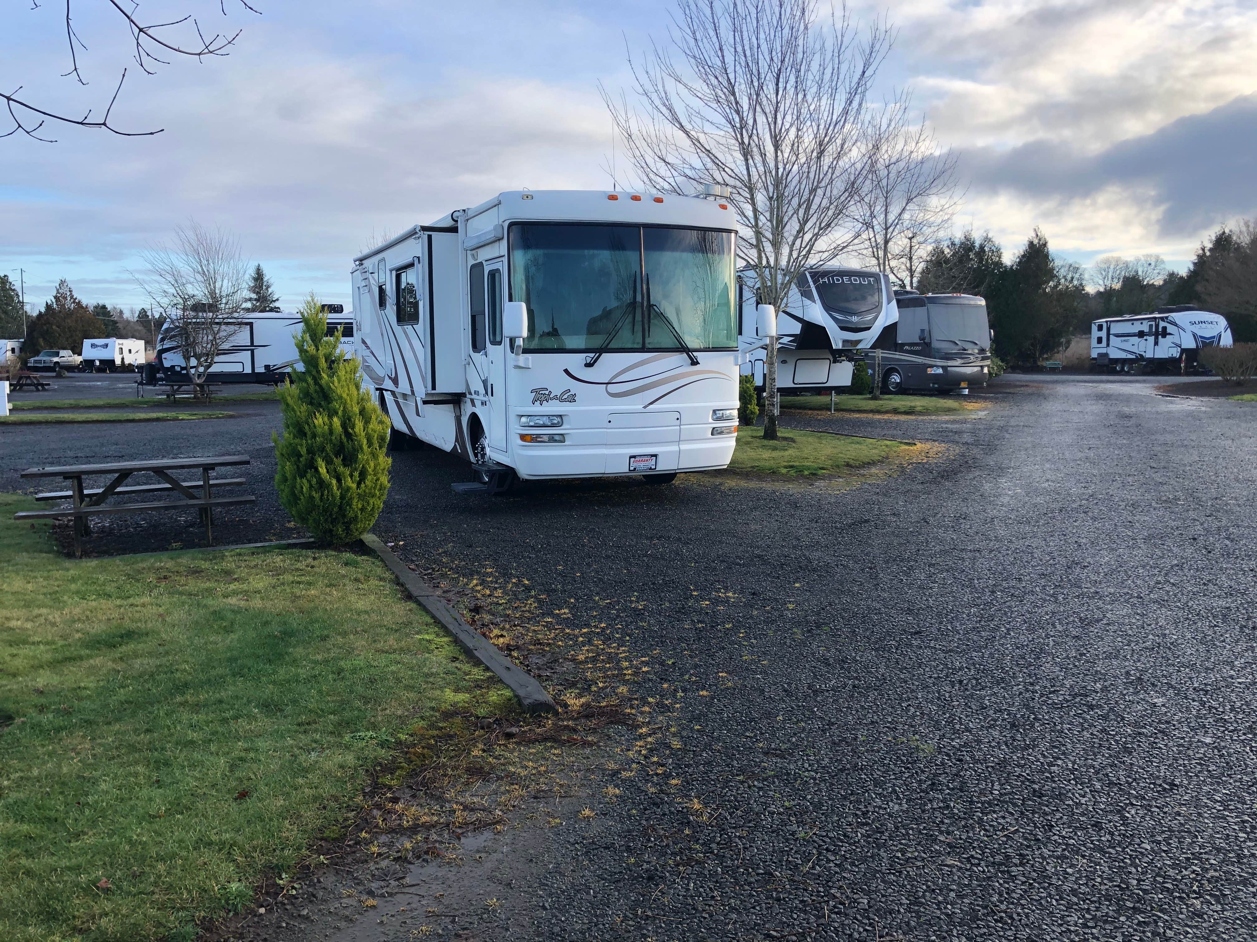 Andy B.'s photo of rv camping at Silver Spur RV Park & Resort near Adair Village, OR