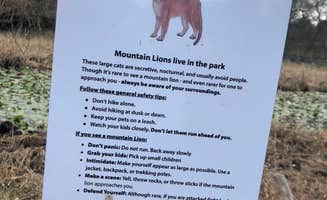 Alexandra's photo of camping with pets at Windmill Backback Area — Colorado Bend State Park near Kingsland, TX