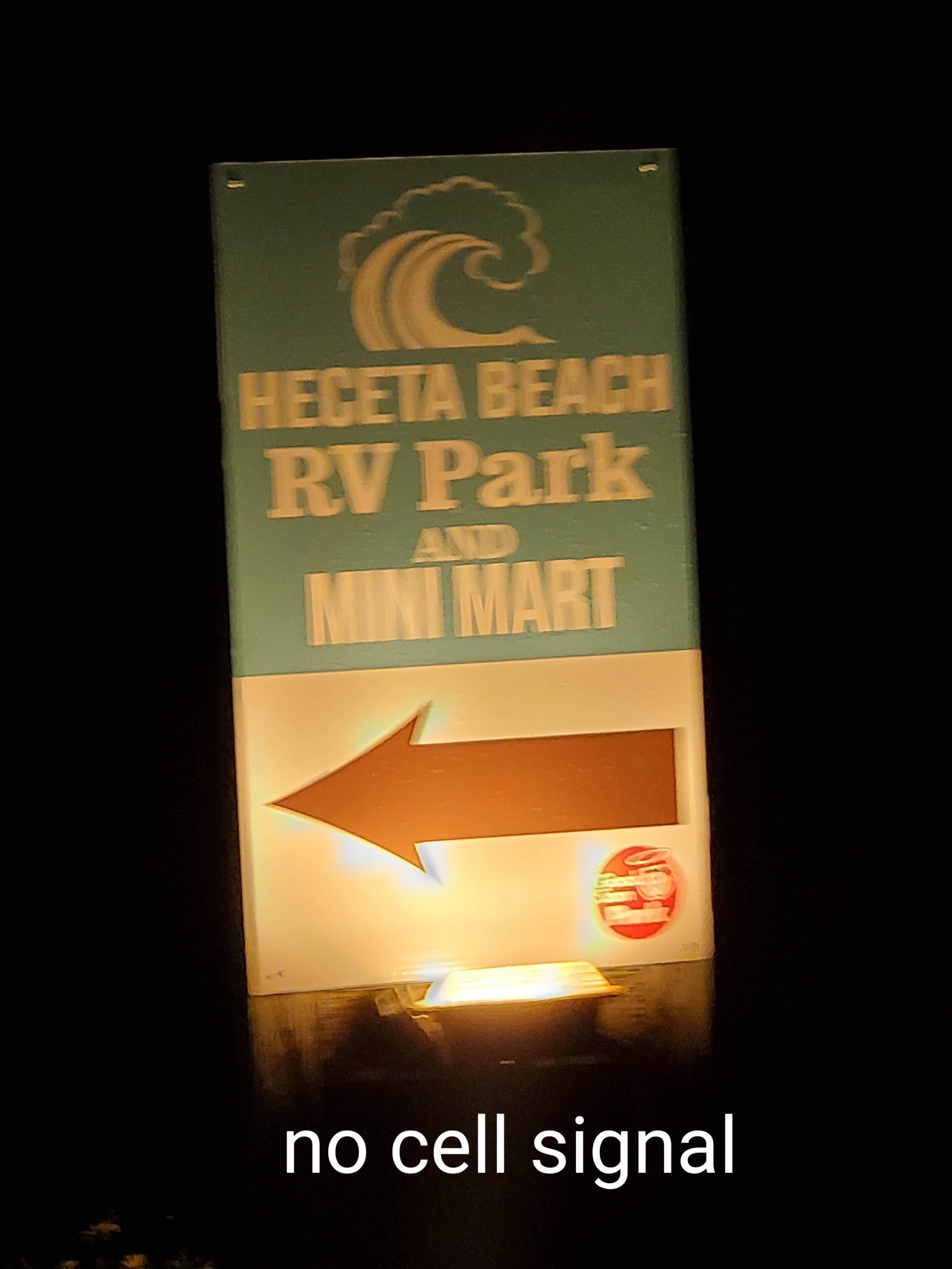 Camper-submitted photo at Heceta Beach RV Park near Florence, OR