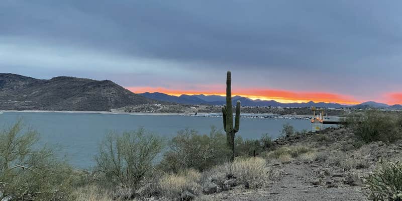 Camper submitted image from Lake Pleasant Regional Park Campground