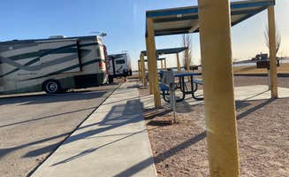 Christie C.'s photo of rv camping at Jal Lake Park near Monahans, TX