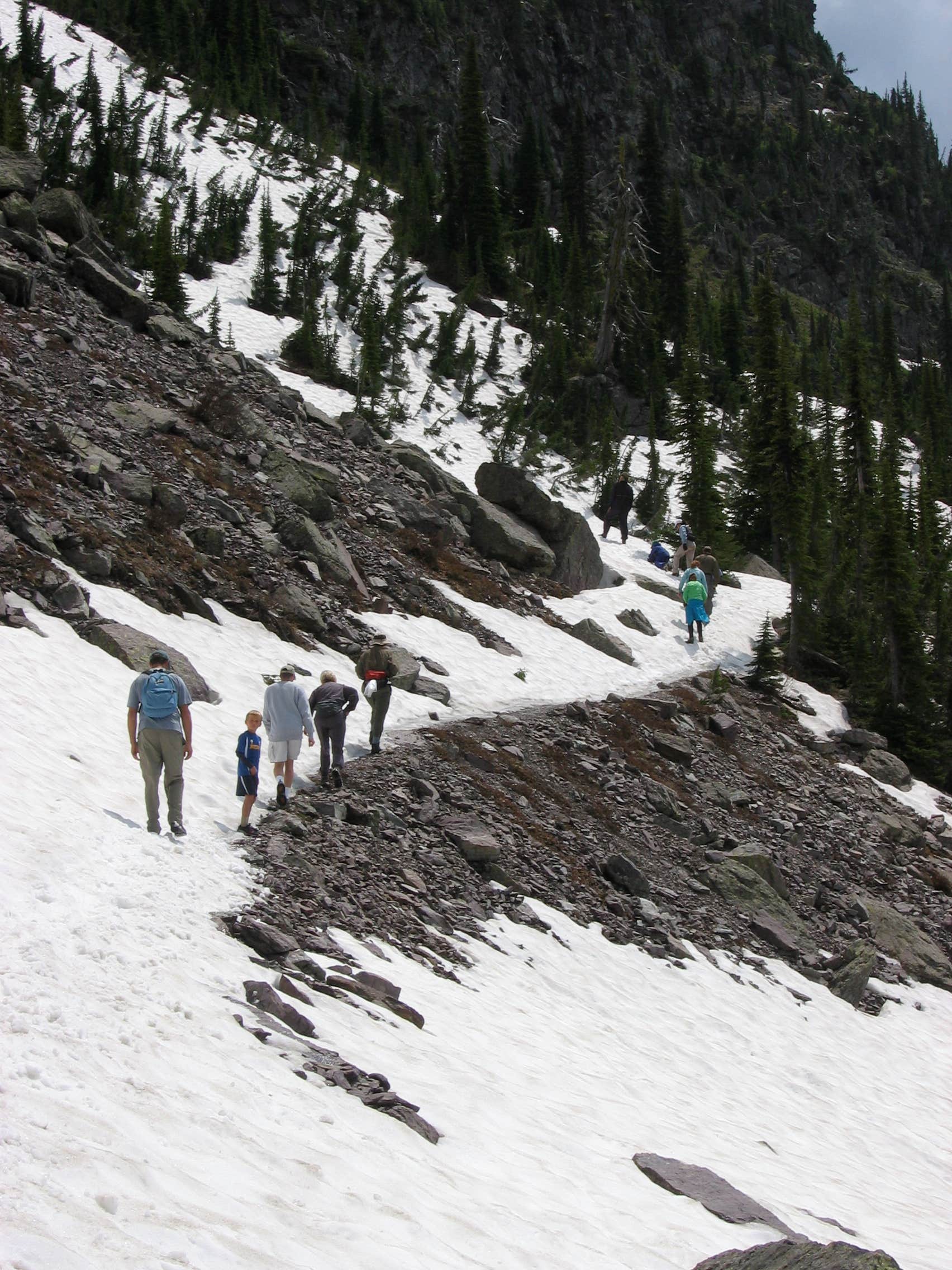 Camping near Gunsight Lake Wilderness Campsite — Glacier National Park: Sperry Wilderness Campsite — Glacier National Park, Glacier National Park, Montana