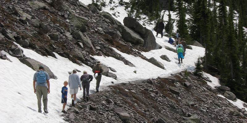 Camper submitted image from Sperry Wilderness Campsite — Glacier National Park
