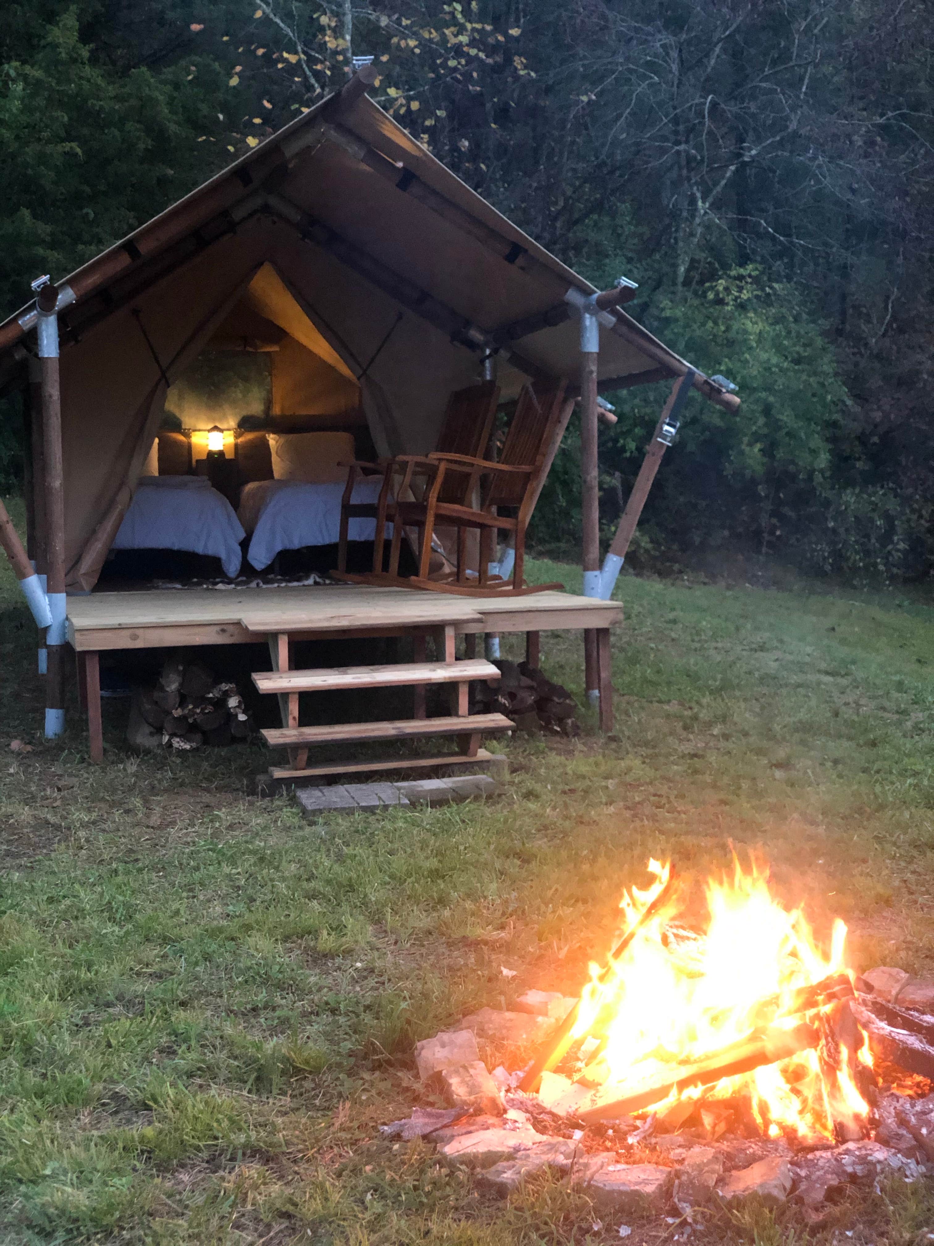 Lori H.'s photo at GlampKnox near Maynardville, TN