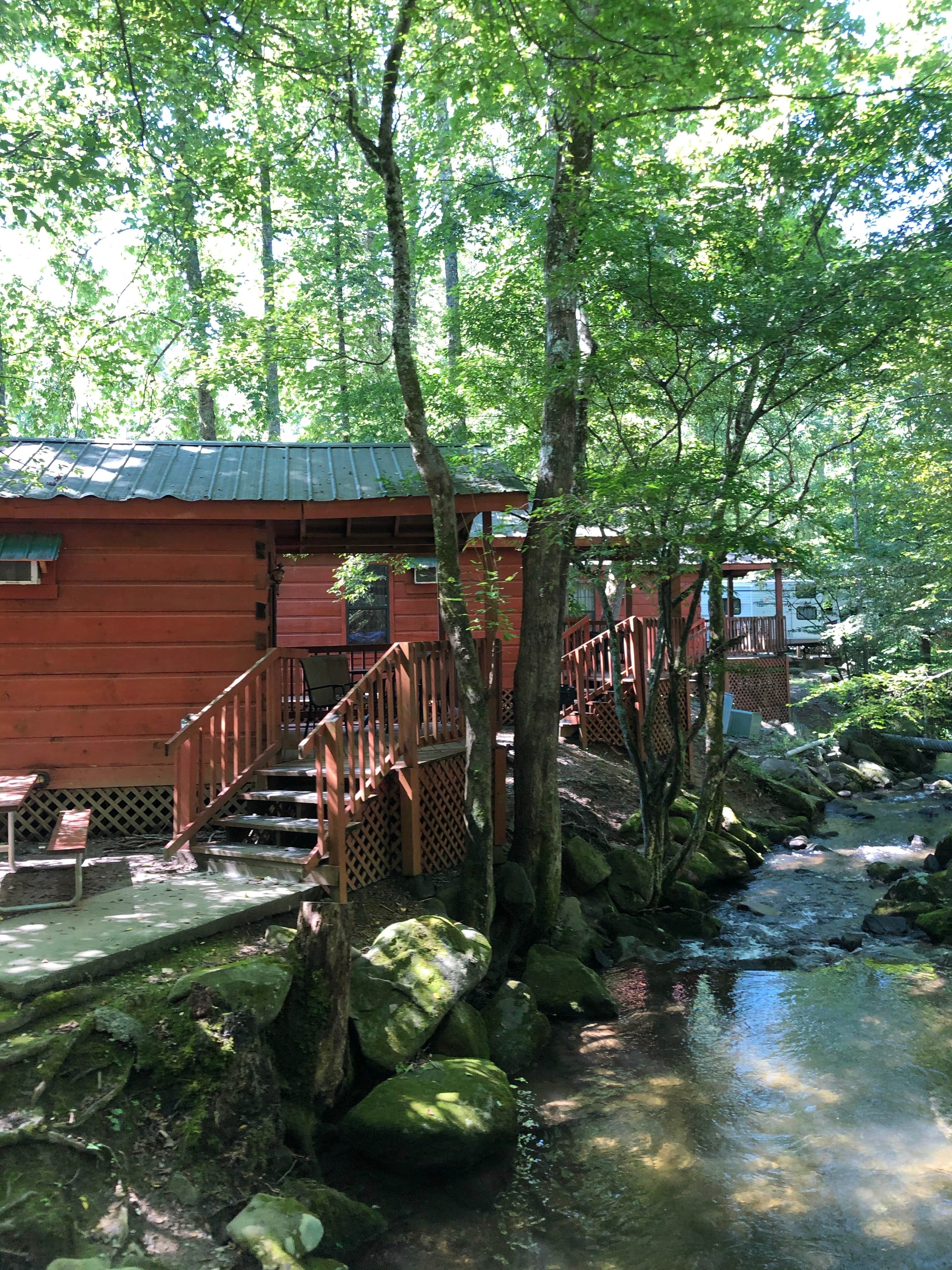 Camper-submitted photo at Adventure Bound Campground Gatlinburg near Cosby, TN