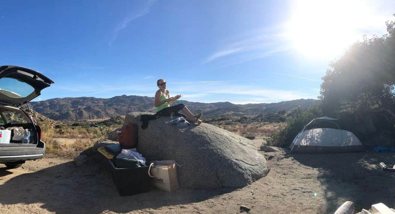 Camper-submitted photo at Culp Valley Primitive Campground — Anza-Borrego Desert State Park near San Ysidro, CA