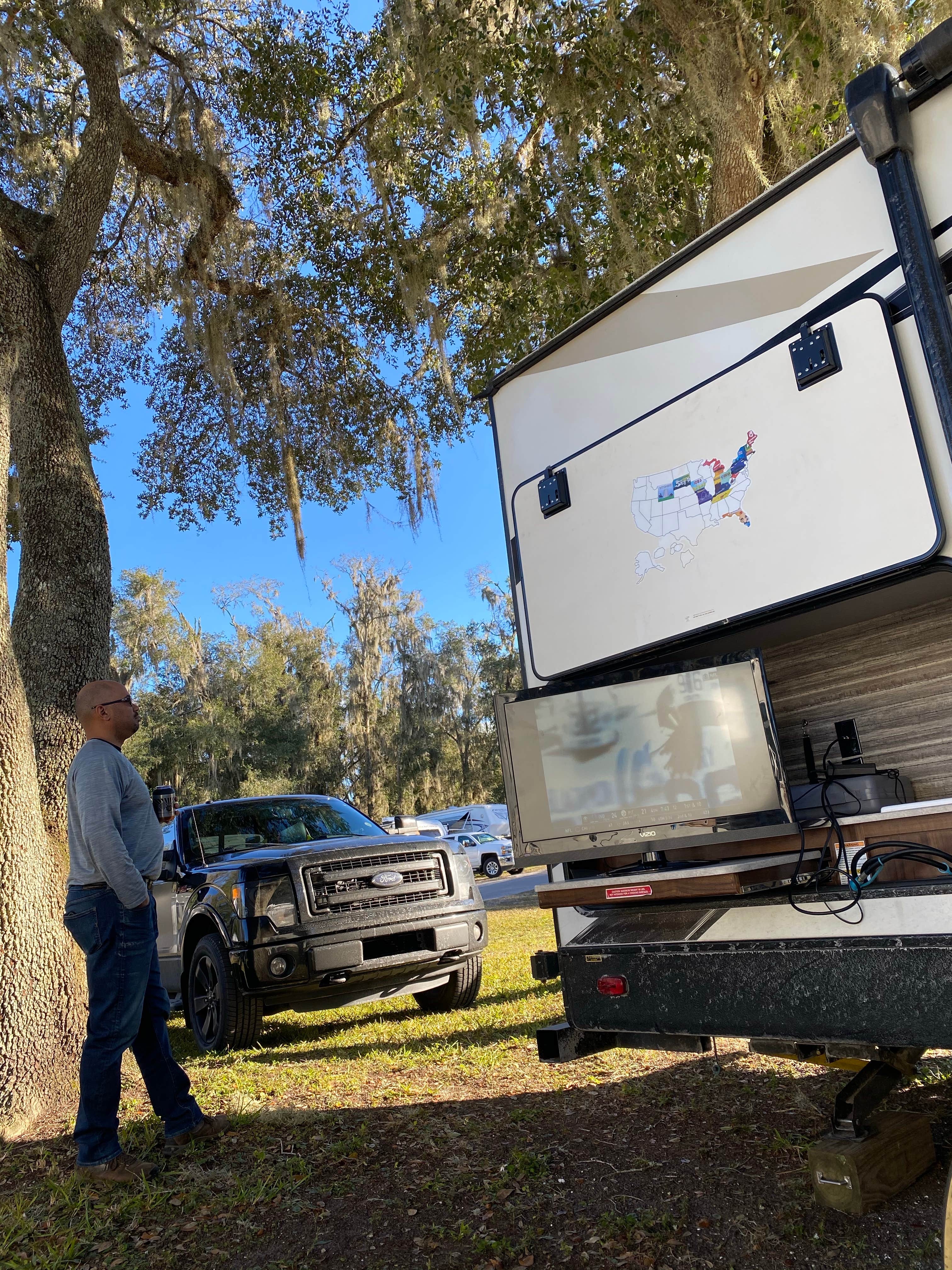 Loni W.'s photo of rv camping at Lake Pan RV Village near Nobleton, FL