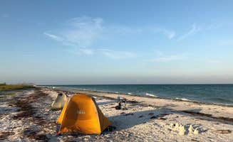 Dan X.'s photo of a dispersed camping area at Anclote Key Preserve State Park Campground near Aripeka, FL