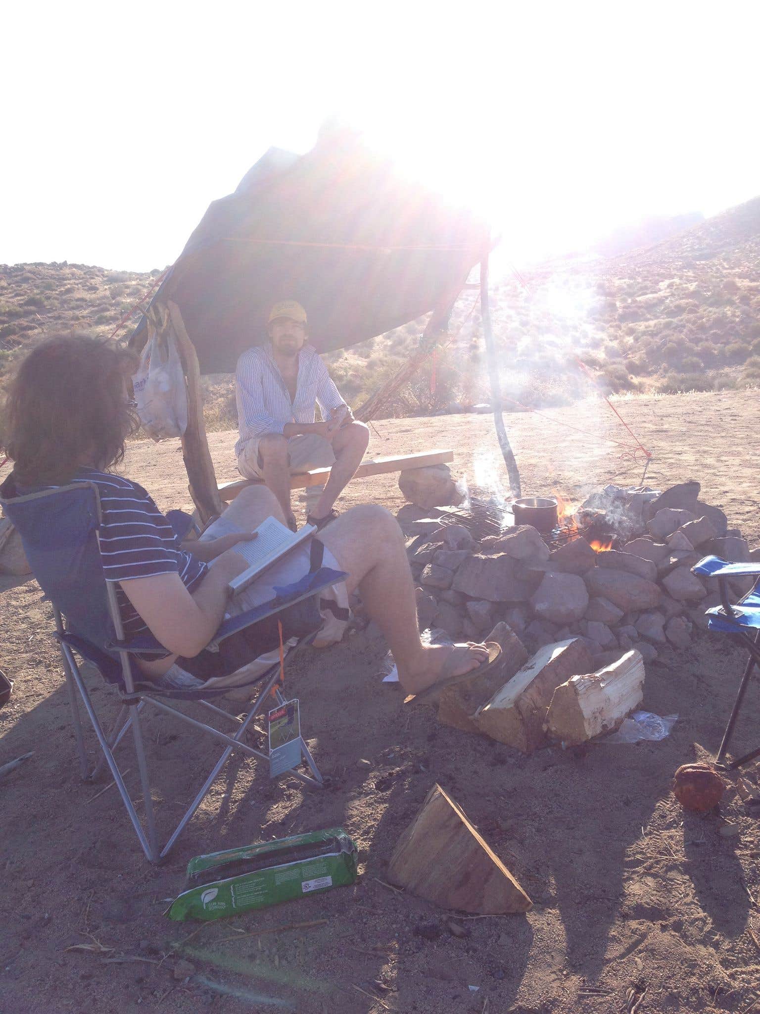 Camper submitted image from Deep Creek Hot Springs Campground - 2