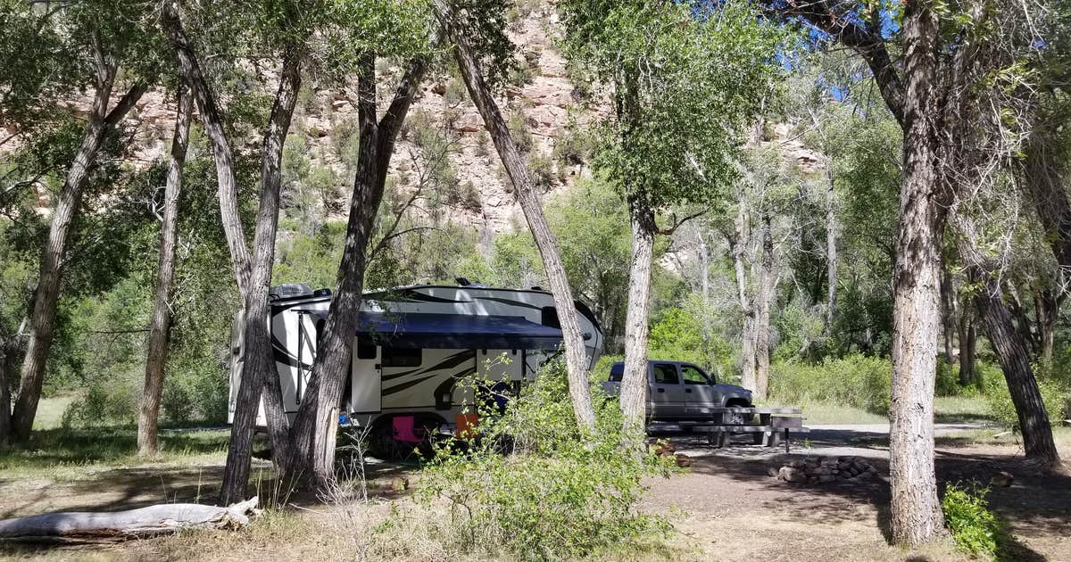 Ledges Cottonwood Campground